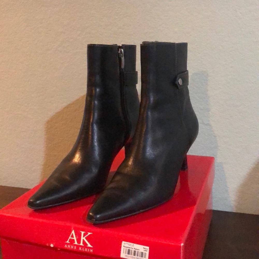 Anne Klein ankle boots